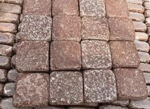 Лемезит-брусчатка-галтованная, цвет-бордо, фото Купить Лемезит-брусчатка-галтованная, цвет-бордо в Тюмени